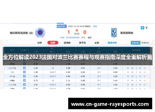全方位解读2023法国对波兰比赛赛程与观赛指南深度全面解析篇